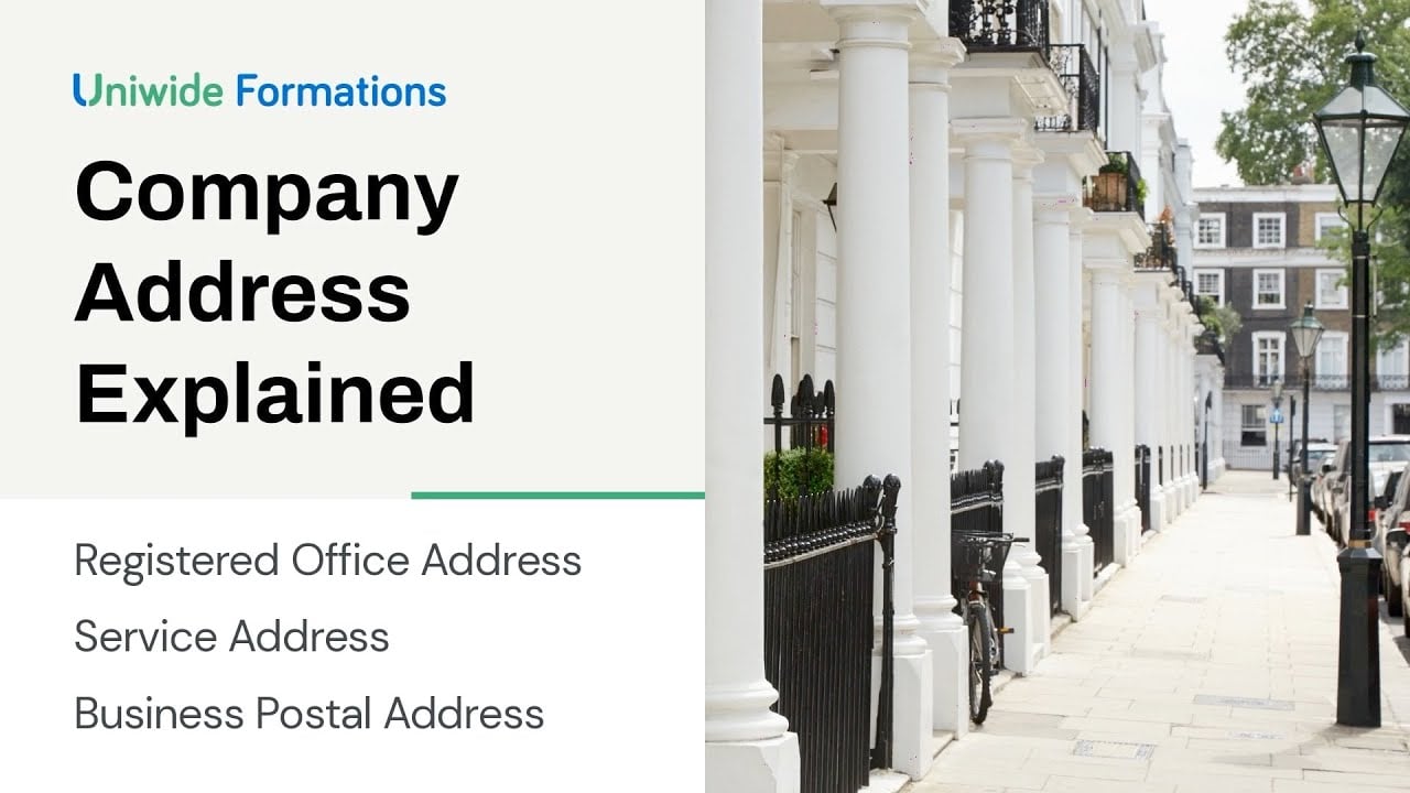 Company Addresses Explained: Registered Office, Service Address and Business Postal Address