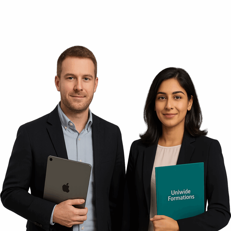 Uniwide clients representing UK company formation services